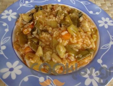 Η συνταγή της ημέρας: Πρασόρυζο